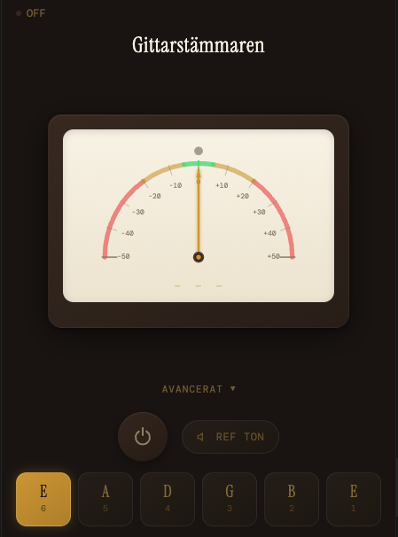 Gittarstämmaren – stämverktyget